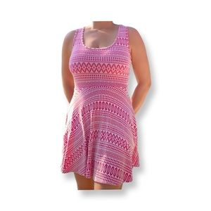 Banana Lemon Pink Stretch Dress